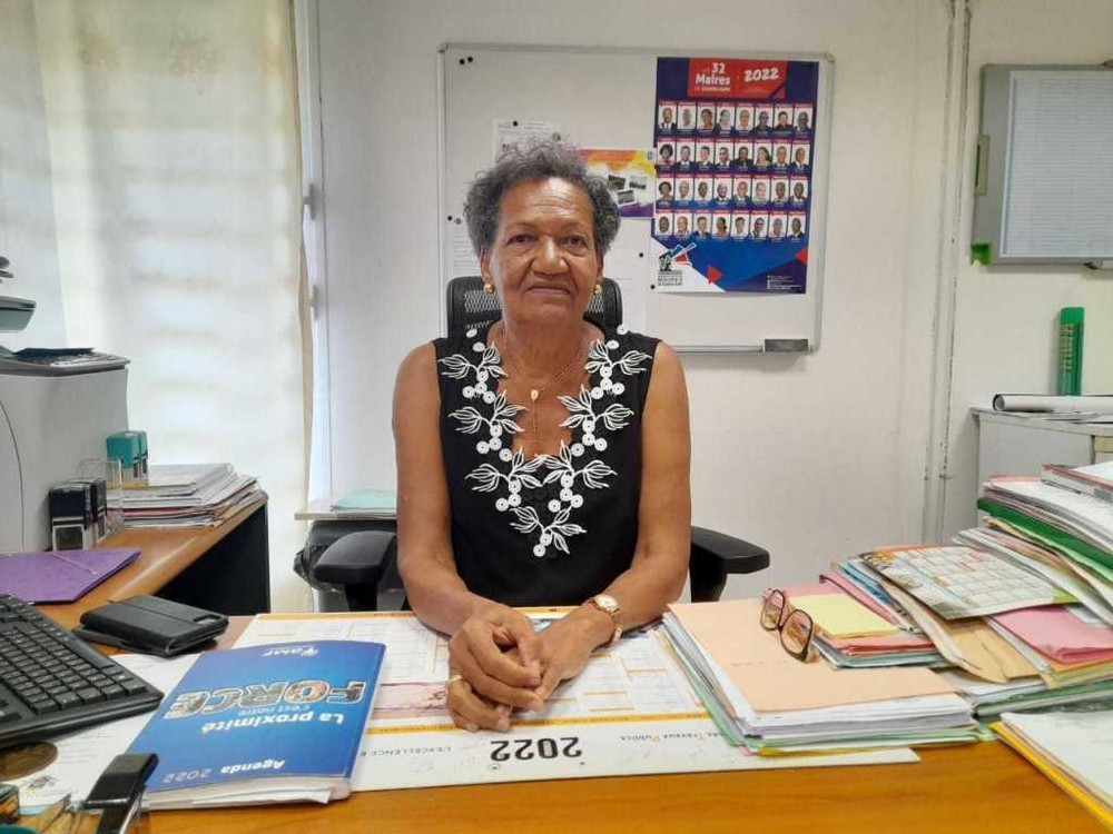 Rolande NADILLE-VALA, Maire de Terre de Bas