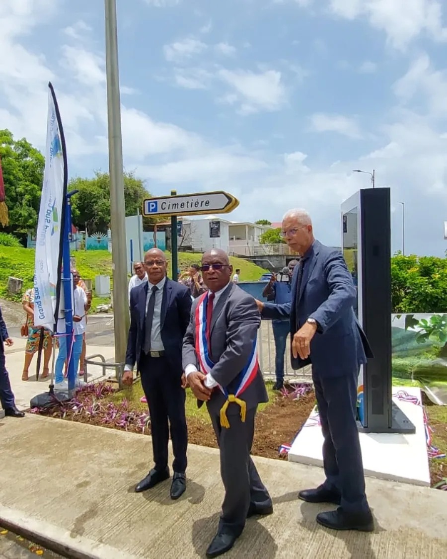 inauguration Totem d'informations