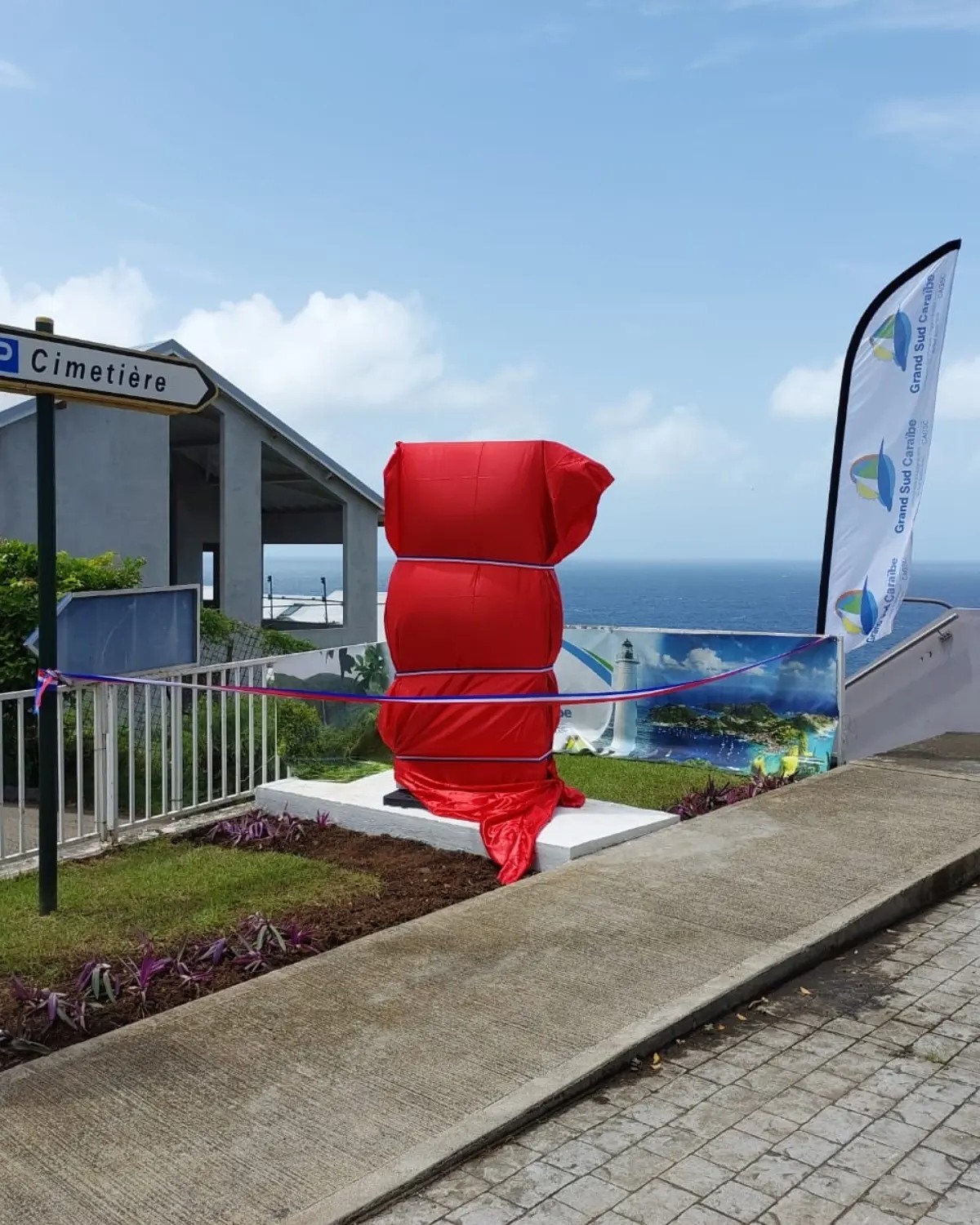 inauguration Totem d'informations